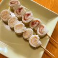 のりこったん's cooksnap of when they made 幼稚園 お弁当 くるくる サンドイッチ.