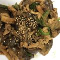 ☆ゆなふみ☆'s cooksnap of when they made 甘辛味の常備菜☆なすと豚肉の生姜味噌炒め.