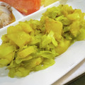 vivianj's cooksnap of when they made キャベツとジャガイモのサブジ（野菜炒め）.