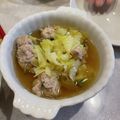 なーみなみ's cooksnap of when they made ホッとするね♪キャベツと鶏ミンチのスープ.