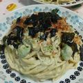 赤い電話's cooksnap of when they made うんまぁぁぁ！簡単アボカドのパスタ～♪.