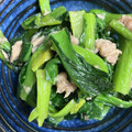 手抜きクック's cooksnap of when they made 瞬間おかず★小松菜とツナ缶のつなつな炒め.