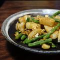 Giant corn's cooksnap of when they made いんげんじゃが芋チーズ炒めカレー味.