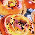 monjimari's cooksnap of when they made さつまいもの甘煮＆スイートポテト☆パン.