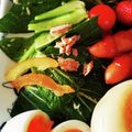rinsoumama's cooksnap of when they made 生で食べる酵素！小松菜サラダ.
