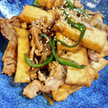 __おもち's cooksnap of when they made ☆厚揚げと豚肉☆甘辛炒め.