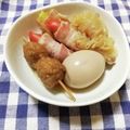 ﾁｲﾁｬﾝﾏﾏ's cooksnap of when they made おでんにどうぞ♪　ベーコン巻き　.