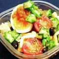 私市ビッキーズ津門巳's cooksnap of when they made “冷たい麻婆麺”煮玉子/刻み揚げ/オクラ.