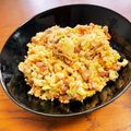 もリのくま's cooksnap of when they made ダイエット◆糖質制限◆木綿豆腐チャーハン.