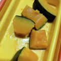 フレンチブルブル's cooksnap of when they made レンジで味染み！かぼちゃの煮物～白だし.