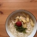 ルゥpan's cooksnap of when they made 梅シソにゅうめん.