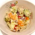 悠LOVE航's cooksnap of when they made 林檎とさつま芋入り、甘旨い ポテトサラダ.