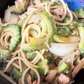 けろたん3's cooksnap of when they made 簡単◎ゴーヤとツナのスパゲティ.