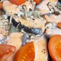 skigw's cooksnap of when they made 豆苗★我が家のトラウト鮭アクアパッツァ.