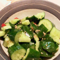 ♪たぁちゃん♪'s cooksnap of when they made これこれ！簡単！焼肉屋のキュウリの漬物.