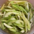 かえる3344's cooksnap of when they made やみつきセロリ（セロリの浅漬け）.