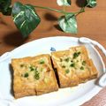 chi−ちゃん's cooksnap of when they made 子供が大好き！簡単厚揚げチーズ.