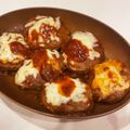 子ぶた同盟's cooksnap of when they made ハロウィン★簡単♪煮込みハンバーグ.