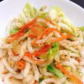 Rika☆Rin's cooksnap of when they made 甘辛が美味♡ランチに簡単♪キャベツうどん.