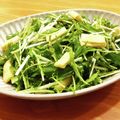 かなりんココりん's cooksnap of when they made ゴマたっぷりカリカリ油揚げ入り水菜サラダ.