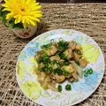 Laufen's cooksnap of when they made なんこつのねぎ塩炒め.