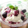 kigiri's cooksnap of when they made ＊ブルーベリーヨーグルトパフェ＊.