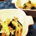 ダッフィーニーうに's cooksnap of when they made 新玉ねぎとワカメのピリ辛和え(^^).