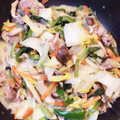 クックFGOSEJ☆'s cooksnap of when they made 【余り物常備菜】豚こまと白菜のマヨ炒め.