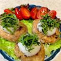 あい♪らんど's cooksnap of when they made 大葉おろしの和風ハンバーグ.