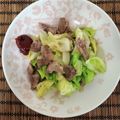 にゃんこ社員's cooksnap of when they made 福岡びっくり亭風　キャベツたっぷり豚炒め.