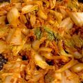 1035's cooksnap of when they made 簡単冬レシピ！白菜と合い挽き肉のおかず.