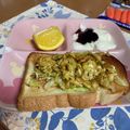 クック49L4Ho☆'s cooksnap of when they made 【超熟CMレシピ】ふわ玉キャベツトースト.