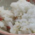 あゆたっくん's cooksnap of when they made 紅しょうがと天かすと大葉のおにぎり♥.