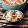 クック3539PY☆'s cooksnap of when they made 簡単　カニの炊き込みご飯.