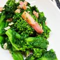 horseland's cooksnap of when they made 菜花のベーコン炒め.