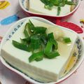 赤い電話's cooksnap of when they made 超簡単レンジ1分☆白だし温奴.