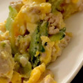 MULA's cooksnap of when they made ゴーヤと挽肉の卵とじ炒め.