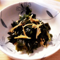 ぷにぷに～mama's cooksnap of when they made わかめとえのきの生姜炒め【作りおき】.