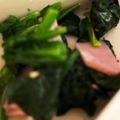 no1642's cooksnap of when they made 簡単♬ほうれん草とハムのごまマヨサラダ♪.