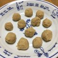 北京パンダ's cooksnap of when they made レンジで手軽に！きなこおからクッキー.