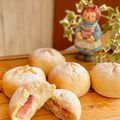 LULU♡まみ's cooksnap of when they made ベーコンとクリームチーズのパン.