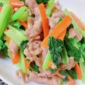☆３匹の子ぶた☆'s cooksnap of when they made 簡単！豚肉の❤甘辛マヨネーズ炒め.