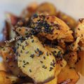 yumi3030's cooksnap of when they made ＊ご飯進む甘辛＊鶏肉とさつま芋の照り焼き.