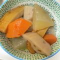 まん！'s cooksnap of when they made 大根 里芋 蓮根 こんにゃく 人参 鶏肉.
