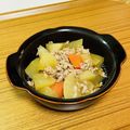 Asato★'s cooksnap of when they made 大根、人参、挽き肉の煮物.