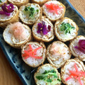 ＊kion's cooksnap of when they made 可愛く一口で♪おいなりさんの細巻き寿司.