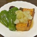 ななめ右naname's cooksnap of when they made 揚げ出し豆腐風！厚揚げめんつゆあんかけ.