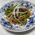 クックBEETQT☆'s cooksnap of when they made 簡単本格☆牛肉チンジャオロースー.