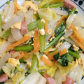 パピヨンさん's cooksnap of when they made 簡単！ウインナーと小松菜の中華炒め.