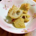 ❀akiko❀'s cooksnap of when they made 常備菜！お弁当に！レンコンのゴロっと金平.
